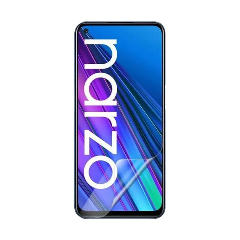 9eight5 Screen protector Hydrogel Screen Protector for Realme Narzo 30 5G Hydrogel Screen Protector for Realme Narzo 30 5G