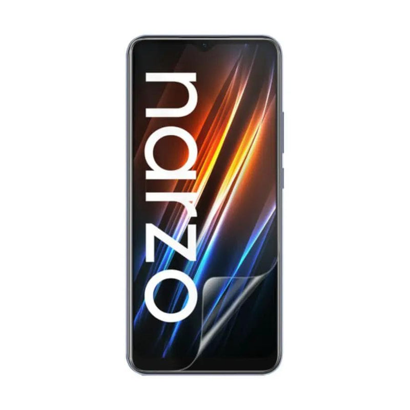 9eight5 Screen protector Hydrogel Screen Protector for Realme narzo 50i Hydrogel Screen Protector for Realme narzo 50i