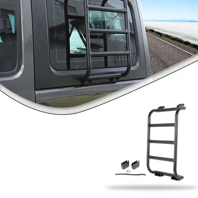 Habicare HBC Rear Window Rack / Ladder for RV's & Campervans Rear Window Rack / Ladder for RV's & Campervans