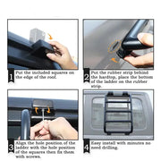Habicare HBC Rear Window Rack / Ladder for RV's & Campervans Rear Window Rack / Ladder for RV's & Campervans