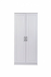 sue-e furniture Wardrobes 'Rebon' White Wardrobe 'Rebon' White Wardrobe