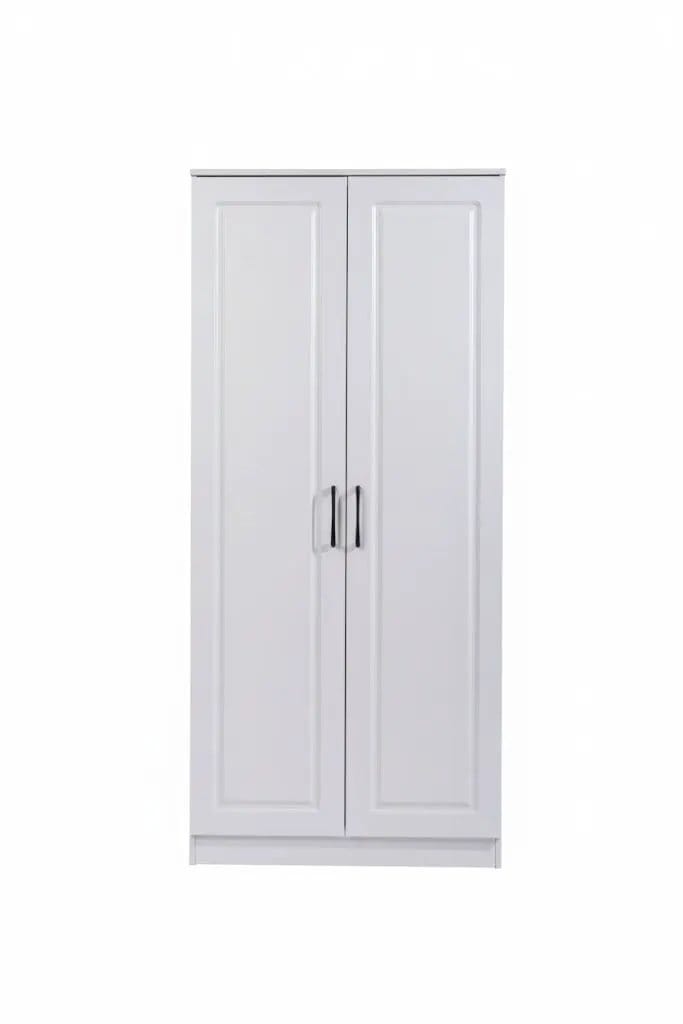 sue-e furniture Wardrobes 'Rebon' White Wardrobe 'Rebon' White Wardrobe