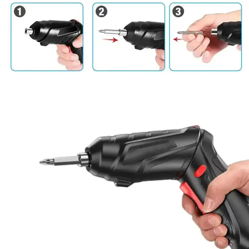 Habicare HBC Rechargeable Electric Screwdriver Set Rechargeable Electric Screwdriver Set