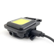 Habicare SS Rechargeable Mini LED Light Habicare Mini COB LED Flashlight with Bottle Opener
