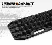 Bunker Indust Pair 10T Recovery Tracks Offroad Black For 4x4 – view 4