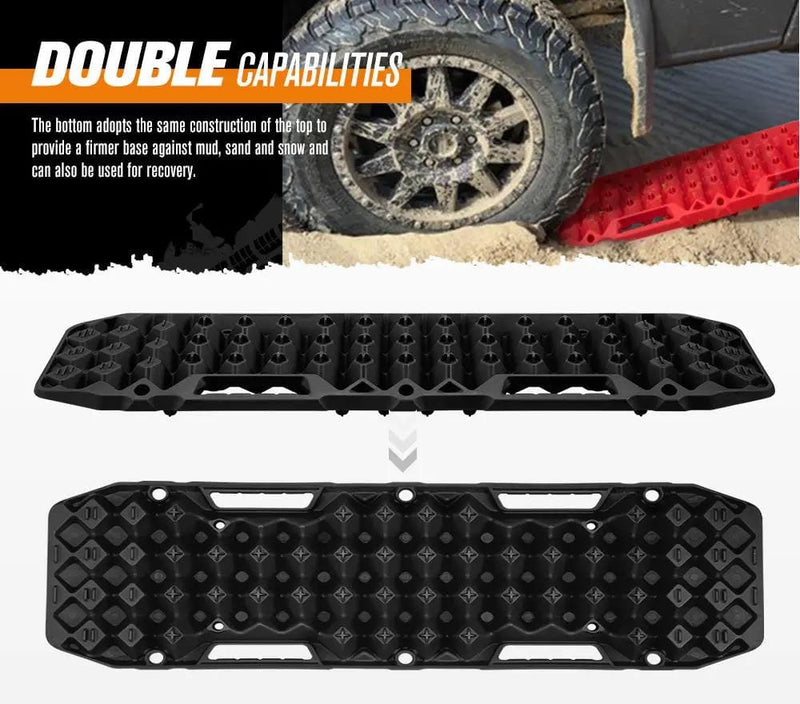 Bunker Indust Pair 10T Recovery Tracks Offroad Black For 4x4 – view 9