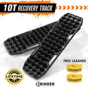 Bunker Indust Pair 10T Recovery Tracks Offroad Black For 4x4 – view 2