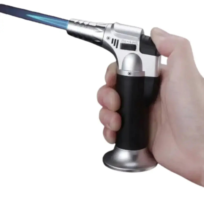 Habicare SS Refillable Butane Gas Lighter – Adjustable Flame Refillable Butane Gas Lighter – Adjustable Flame