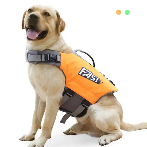 Reflective Dog Life Jacket – Adjustable Summer Swimming Vest – view 1