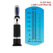 Refractometer - Sugar (Dual Scale: Brix 0-32% & 1.000-1.120 Specific Gravity) – view 3