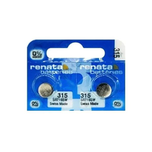 That Watch Shop Batteries Watch Batteries for Renata 315 / SR716SW (2 Pack) Watch Batteries for Renata 315 / SR716SW (2 Pack)