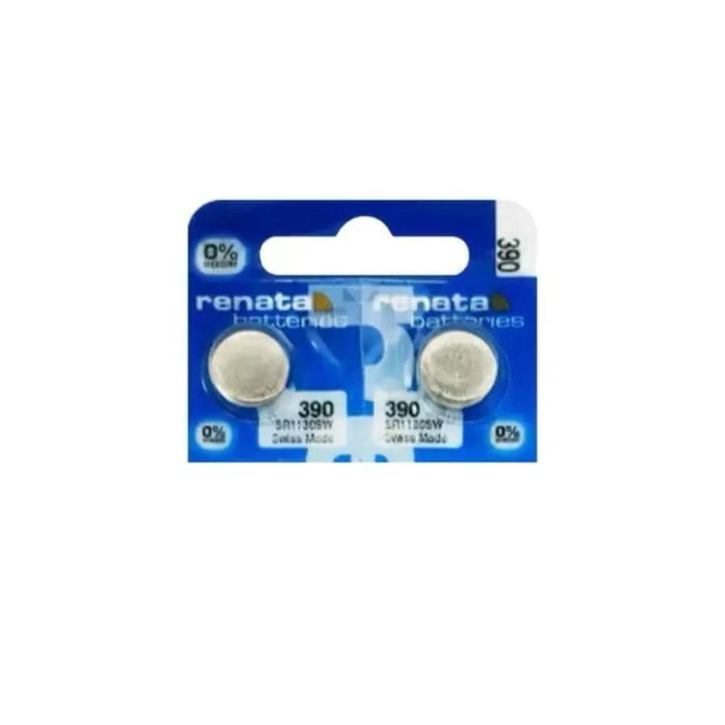Watch Batteries for Renata 390 / SR1130SW (2 Pack)