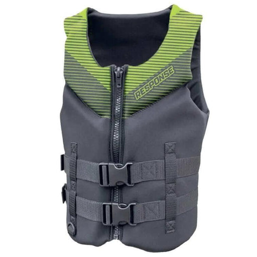 Response Life Jacket Response Neo 50S Medium Adult 60-70Kg Plus Black/Green Response Neo 50S Life Jacket 60 70kg Black Green