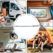 Habicare SS Retractable Portable RV Clothes Drying Line Retractable Portable RV Clothes Drying Line