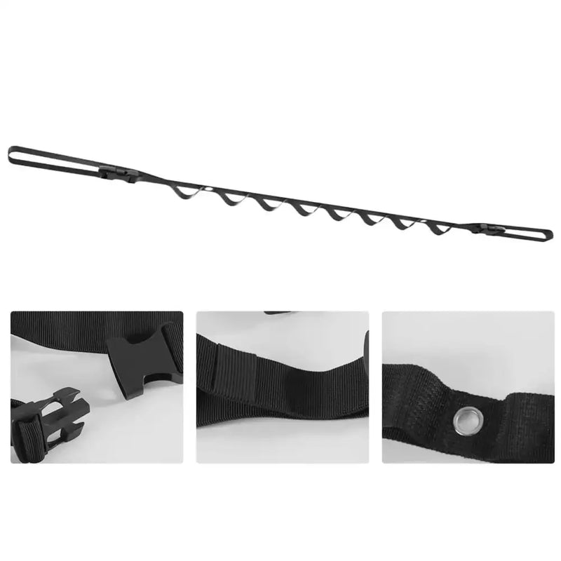 Habicare SS Retractable Portable RV Clothes Drying Line Retractable Portable RV Clothes Drying Line