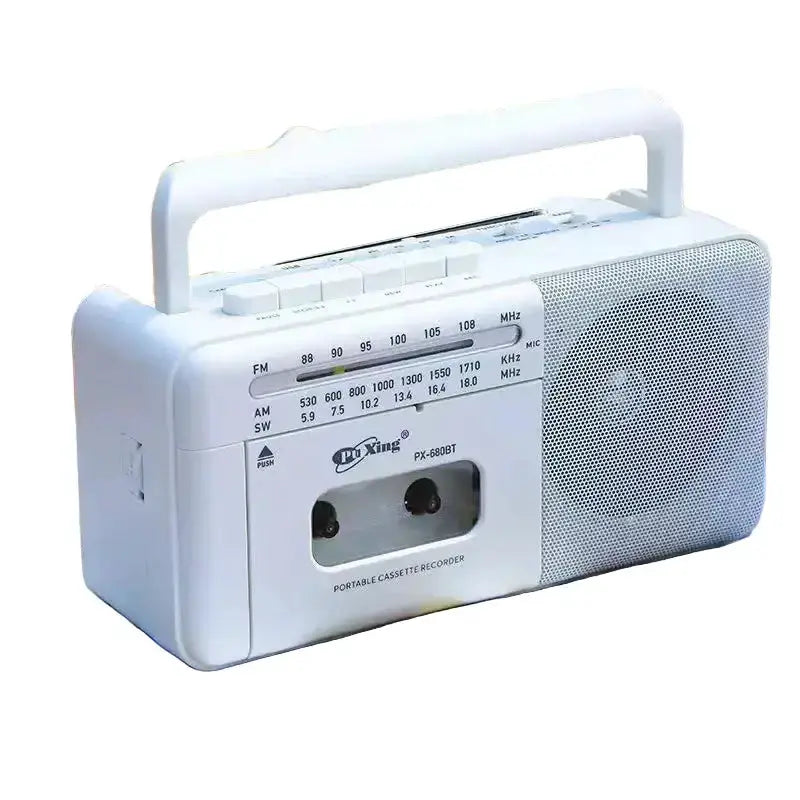 Habicare SS Retro Cassette Player with Bluetooth Radio Retro Cassette Player with Bluetooth Radio