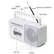 Habicare SS Retro Cassette Player with Bluetooth Radio Retro Cassette Player with Bluetooth Radio