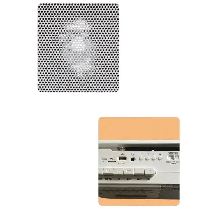 Habicare SS Retro Cassette Player with Bluetooth Radio Retro Cassette Player with Bluetooth Radio