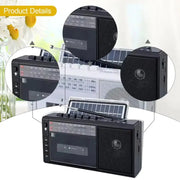 Habicare SS Retro Cassette Player with SD Card & Radio Retro Cassette Player with SD Card & Radio