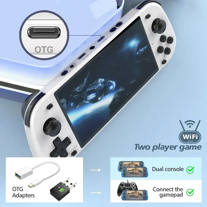 Retro Handheld Console – 5.1" Screen (4 colours available) – view 5