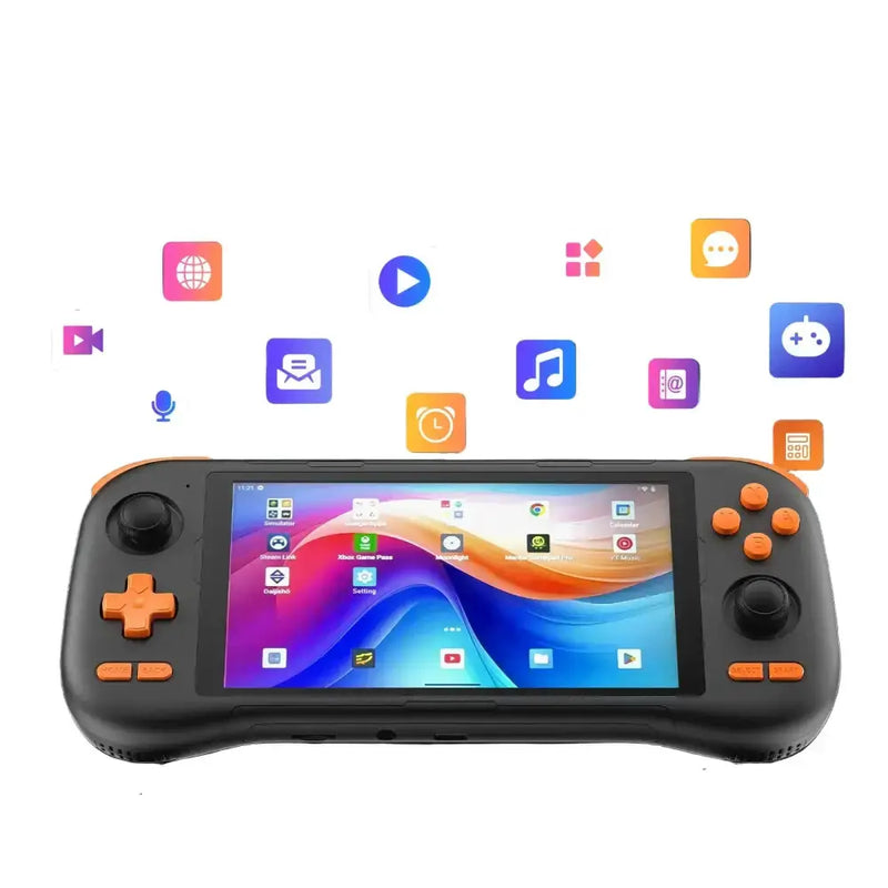 Retro Handheld Console – 5.5" Touchscreen, Android 14, Rechargeable Battery – view 5