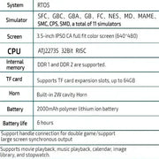 Retro Handheld Game Console 3.5" – 128GB (different colours and storage available) – view 10