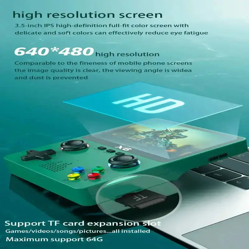 Retro Handheld Game Console 3.5" – 128GB (different colours and storage available) – view 7