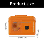 Habicare SS Retro Tape Player USB MP3 Converter Retro Tape Player USB MP3 Converter