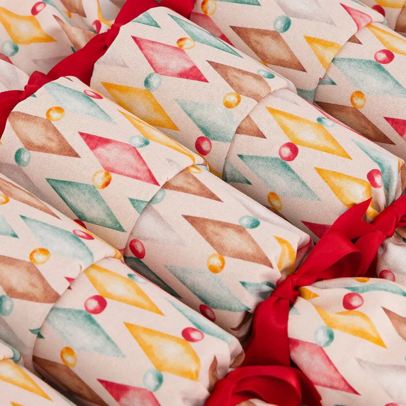 Waste Free Celebrations Christmas Crackers Harlekin (6 Reusable Crackers) Harlekin (6 Reusable Crackers)