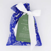 Waste Free Celebrations Fabric Gift Bags Happy Hanukkah (Reusable Gift Bag Set) Happy Hanukkah (Reusable Gift Bag Set)