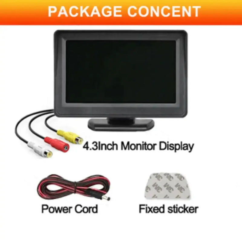 Habicare HBC Reversing Camera - 4.3" (5 various types available) Reversing Camera - 4.3" (5 various types available)