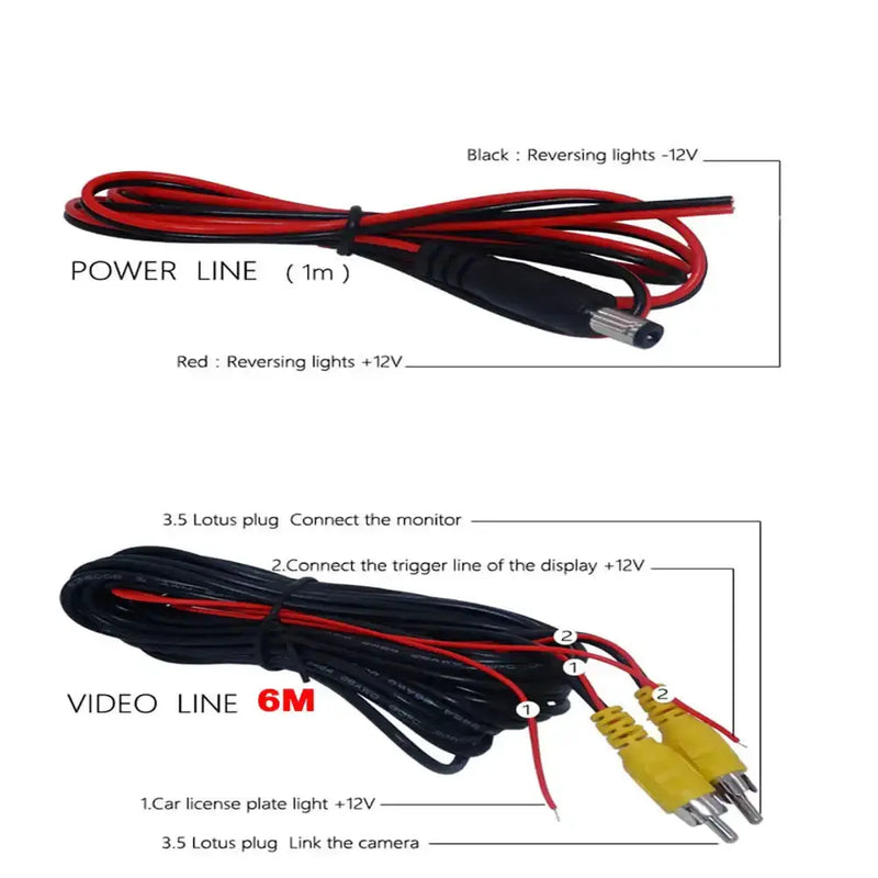 Habicare HBC Reversing Camera - 4.3" (5 various types available) Reversing Camera - 4.3" (5 various types available)