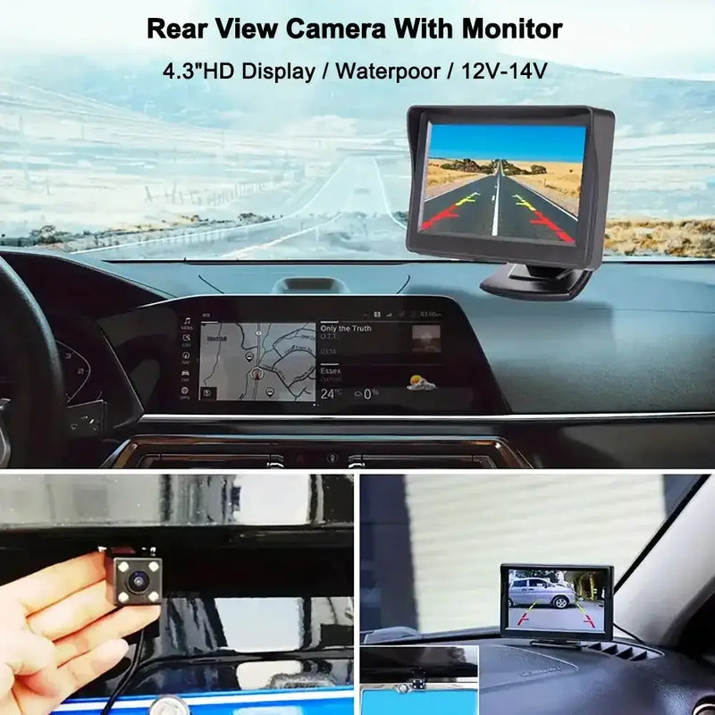 Habicare HBC Reversing Camera - 4.3" (5 various types available) Reversing Camera - 4.3" (5 various types available)
