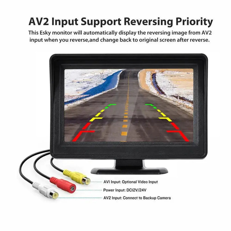 Habicare HBC Reversing Camera - 4.3" (5 various types available) Reversing Camera - 4.3" (5 various types available)