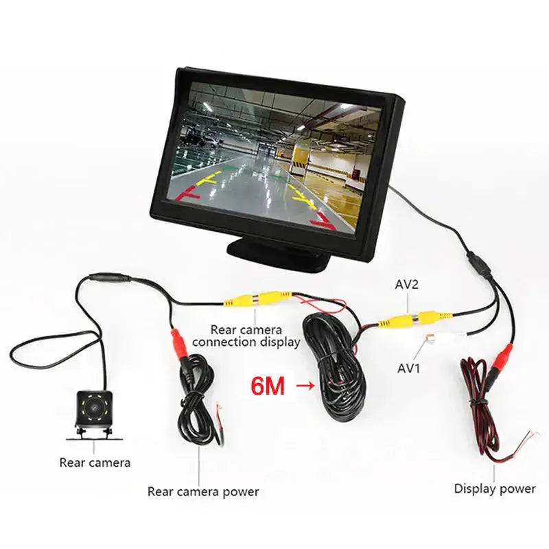 Habicare HBC Reversing Camera - 4.3" (5 various types available) Reversing Camera - 4.3" (5 various types available)