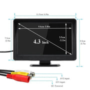 Habicare HBC Reversing Camera - 4.3" (5 various types available) Reversing Camera - 4.3" (5 various types available)