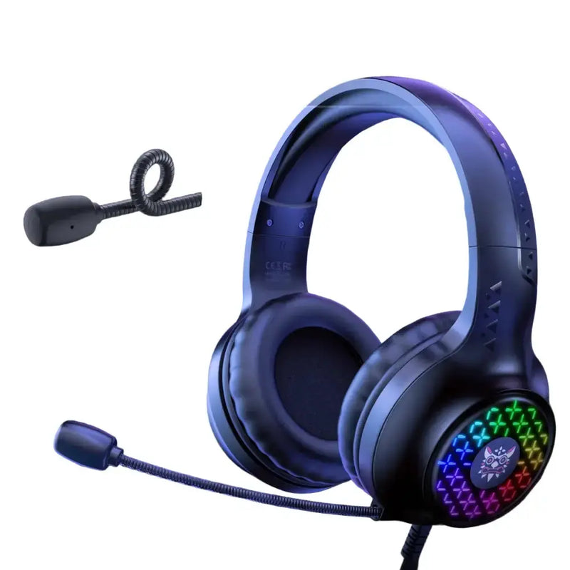RGB Wired Gaming Headset – Over-Ear, Noise-Cancelling Mic – view 8