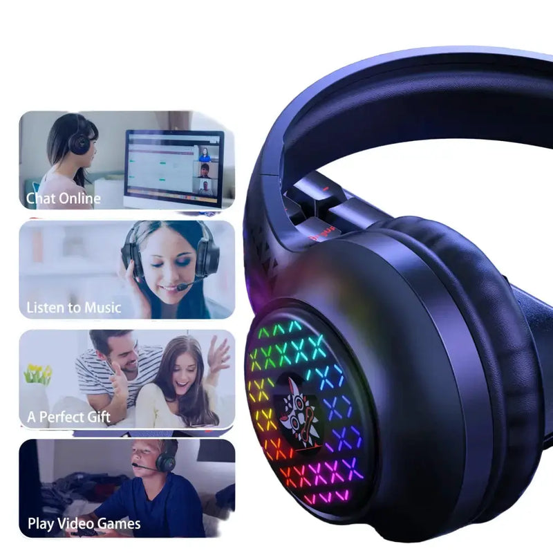 RGB Wired Gaming Headset – Over-Ear, Noise-Cancelling Mic – view 9