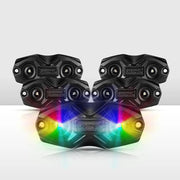 Kiwi Offroad General LIGHTFOX RGBW LED Rock Lights - 4 Pack Lightfox RGBW Rock Lights 4 Pack For Offroad Jeeps