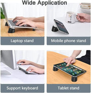 Laptop Stand Holder Pad Magnetic Tilting Holder Foot for MacBook Computer – view 5