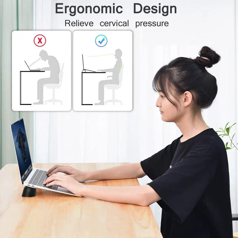 Laptop Stand Holder Pad Magnetic Tilting Holder Foot for MacBook Computer – view 7