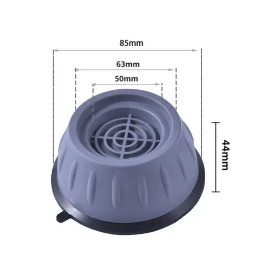 4PCS Anti-Vibration Feet Pads Washing Machine Plastic Mat – view 3