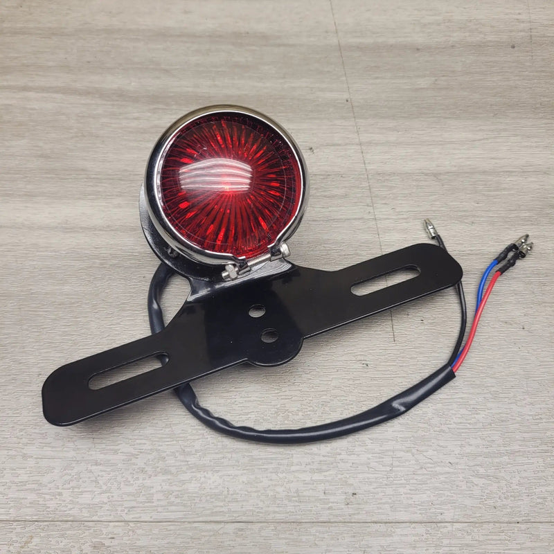 Aftermarket rear brake light/number plate bracket – view 1