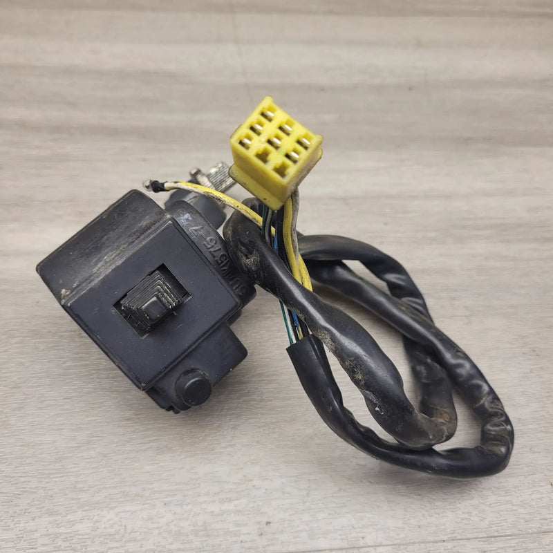 GN125H Left Switch Block/Clutch lever Mount – view 1