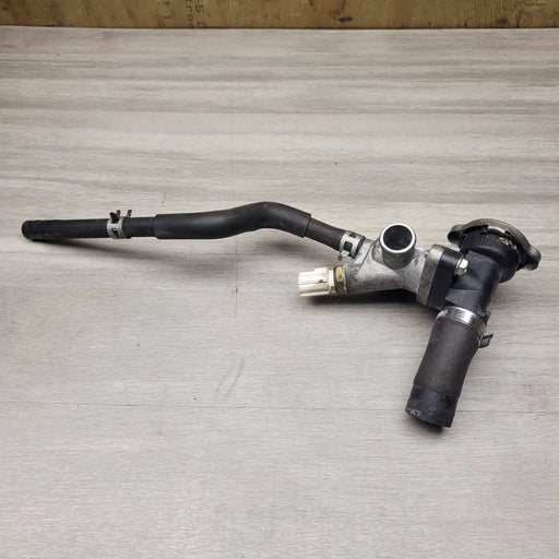 GW250 Inazuma Thermostat/Radiator cap/ Water temp sensor assy – view 1