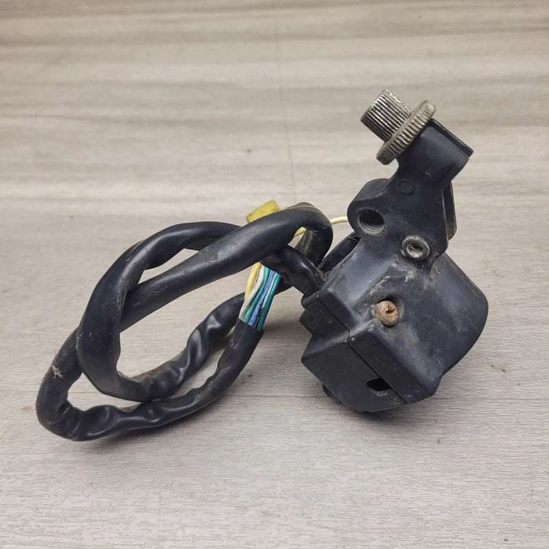 GN125H Left Switch Block/Clutch lever Mount – view 3