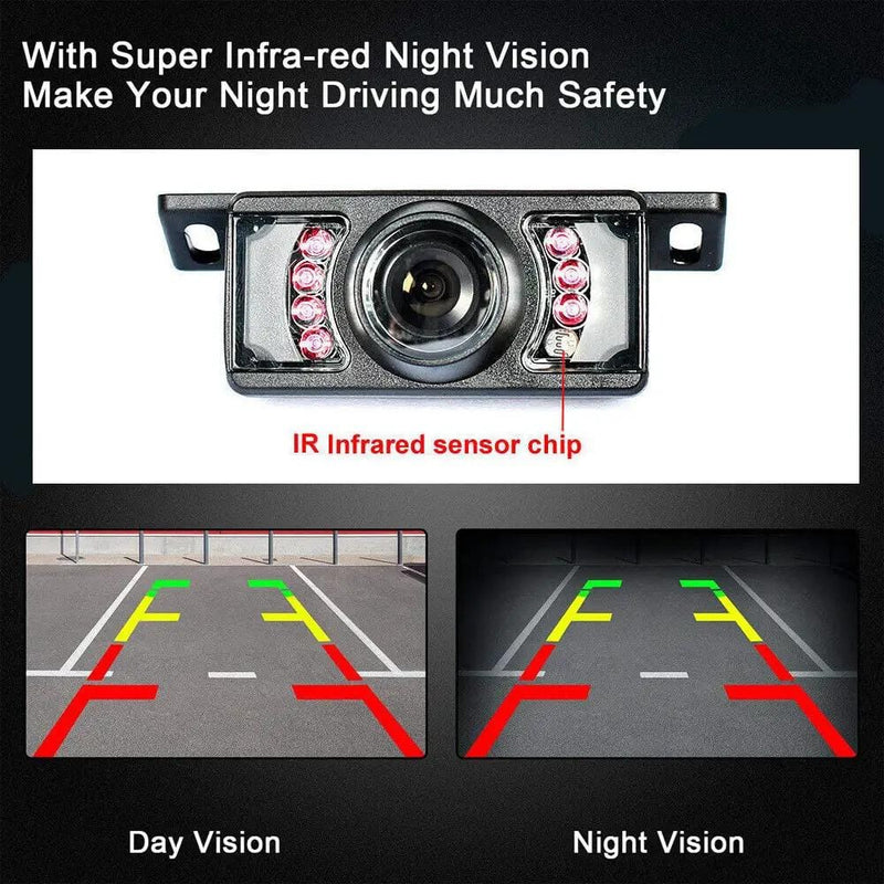 Wireless 5" Monitor Reverse Camera Rear View Parking – view 6