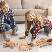 9eight5 3D Puzzle Rolling Locomotive Rolling Locomotive