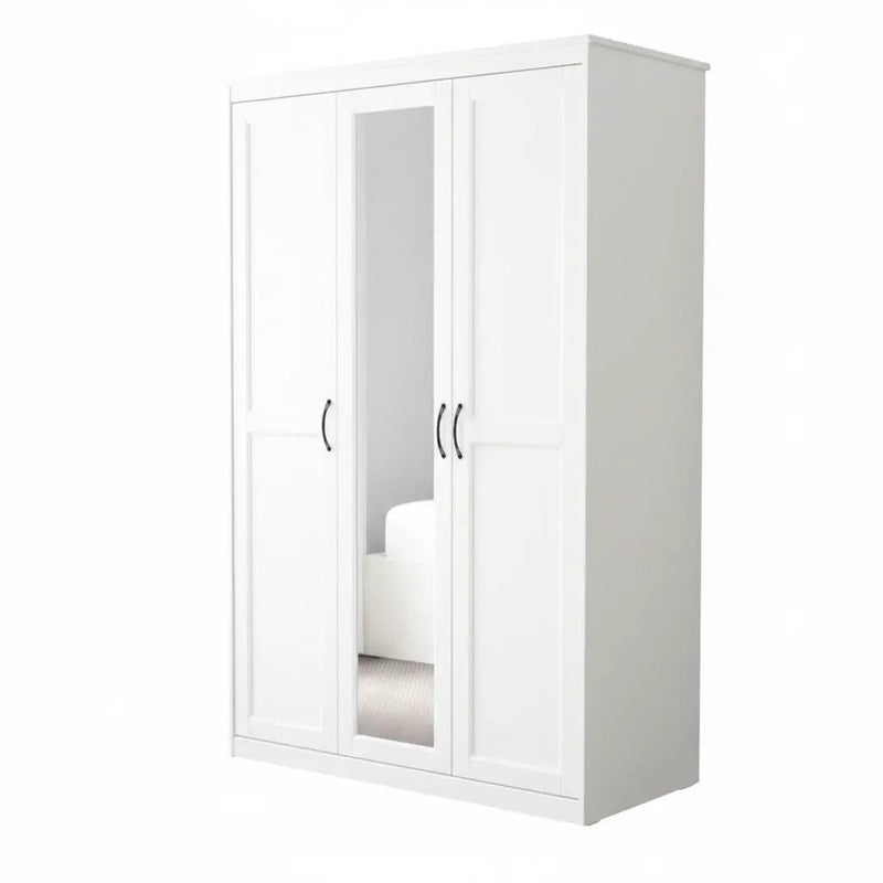sue-e furniture Wardrobes 'Roman' 3 Door wardrobe with Mirror 'Roman' 3 Door wardrobe with Mirror