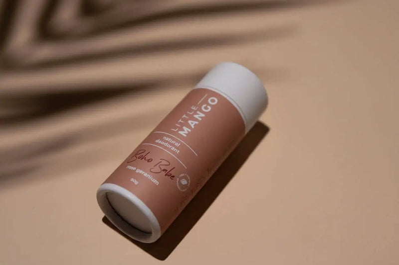 Little Mango Co. bath and body Rose geranium natural deodorant stick Rose geranium natural deodorant stick